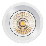 Foco Downlight LED COB Fijo Redondo Ø82mm 8w Konic Tech, Blanco ó Negro